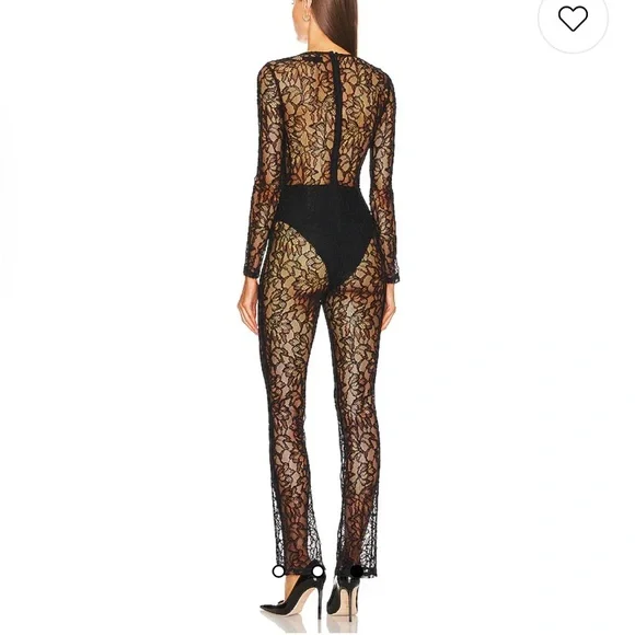 Michael Costello x REVOLVE Audrey Jumpsuit in Black - Picture 6 of 10